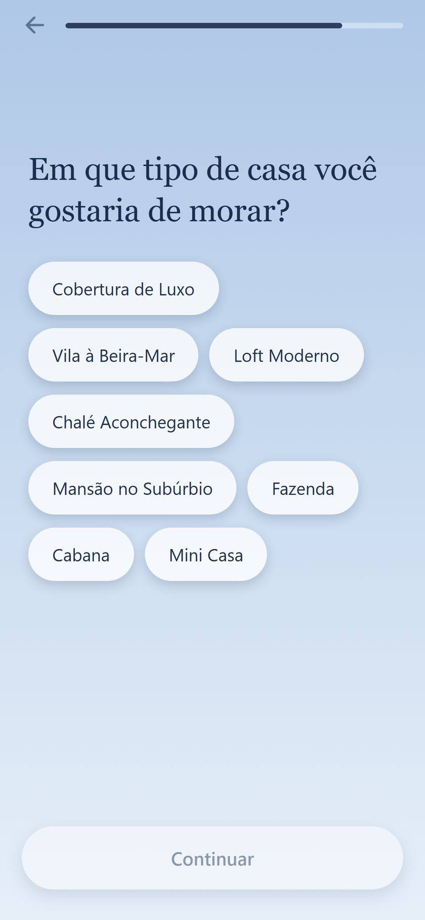 Celeste — chat de onboarding