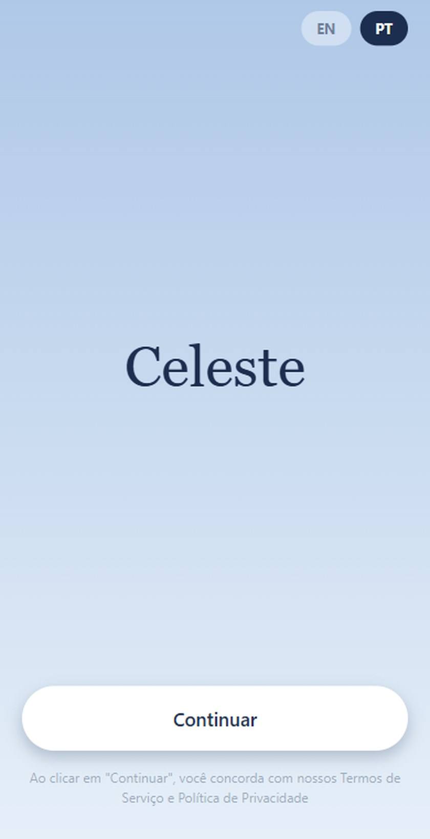 Celeste rodando