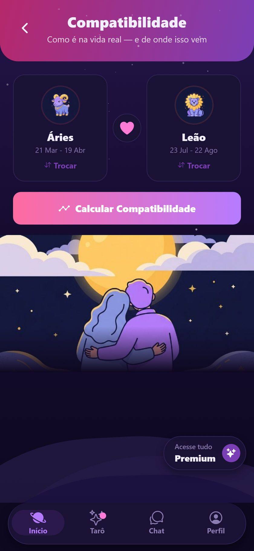 Cosmic Guide — compatibilidade de casal